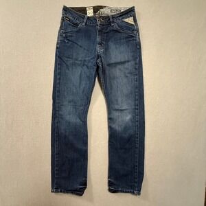 Volcom Enowen Denim Straight Leg Blues Jeans Size 30